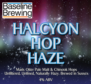 Baseline Brewing - Halcyon Hop Haze 4% ABV